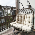 Outdoor Rattan Wicker Furniture Swing Double Hanging Chair